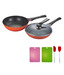 Wonderchef Sanjeev Kapoor PN Diamond Coated Pans With Freebie