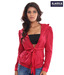 Raves Red Lycra Terry Sweatshirt