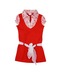 Pretty One Cotton Red Top For Kids