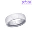Peora Classic Silver Titanium Ring