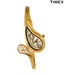 Timex Aura Gold Tone Bangle Watch