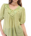 Noor Amazing Green Rayon Kurti