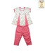 Sweet Potato Girls Floral Motifs T-shirt & Leggings Set For Kids