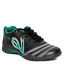 Rocks Black & Dark Green Sports Shoes