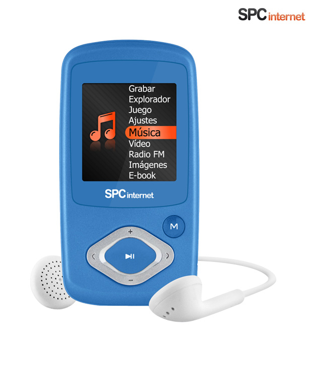 Blue Mp4 Player