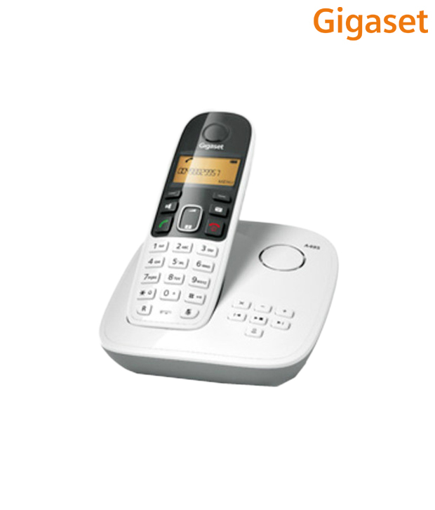 GigasetA495 Cordless Landline Phone (White)