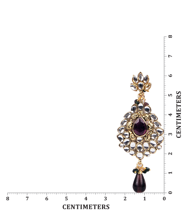 Adhira Extravagant Traditional Design Jadau Necklace Set