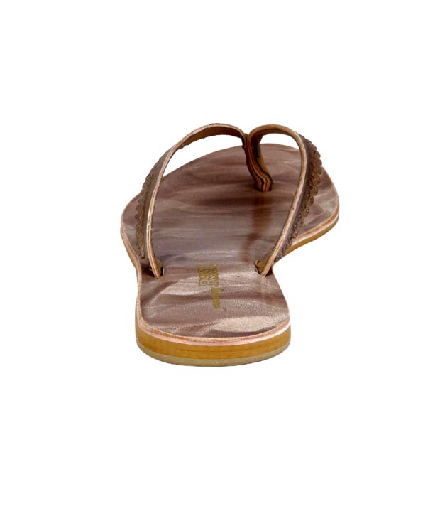 January Rose Grey Slippers
