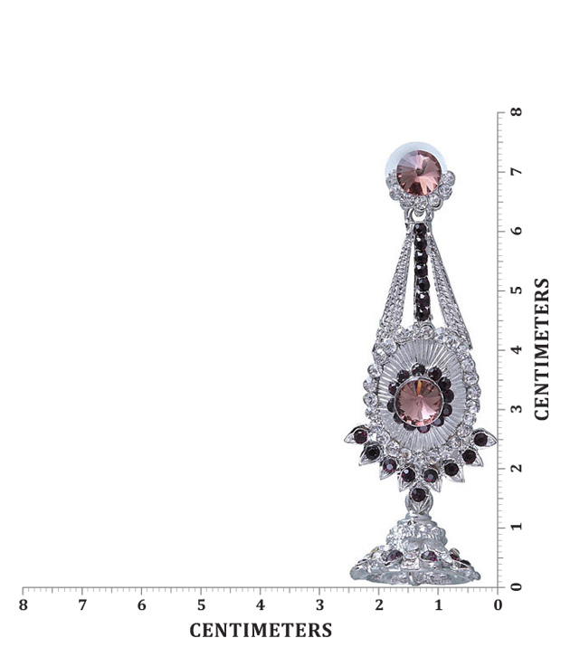 Kriaa Fabulous Purple Earrings