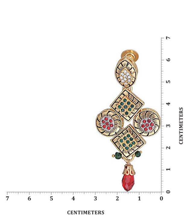 Kriaa Attractive Crystal Necklace Set