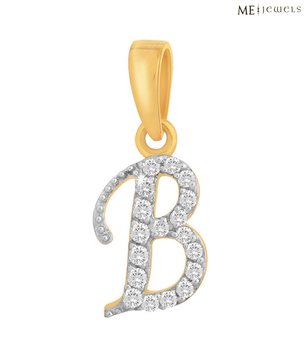 Me Jewels Beautiful Diamond Studded aBa Pendant
