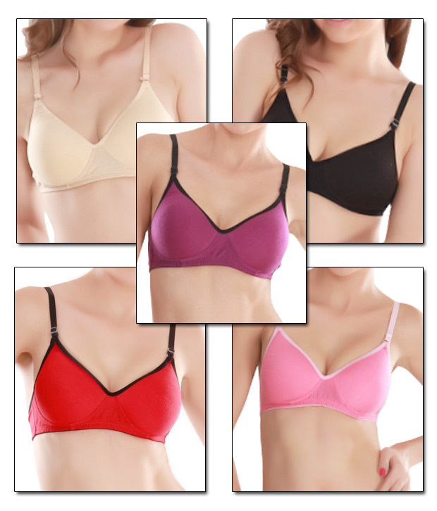 Siddh Hypnotic Bras Pack of 5