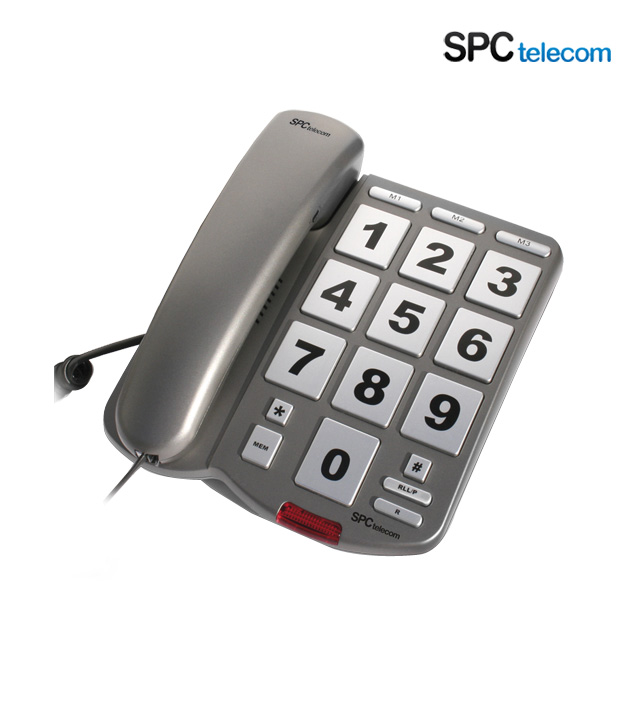 SPC 3246 Corded Landline Phone (Grey) Buy Online at Low Price