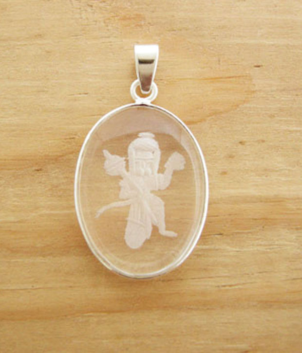 Designer Silver Sterling Silver Hanumanji Pendant