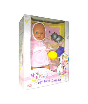 Lotus 15a Fully Vinyl Water Proof Bath For Baby Doll Set
