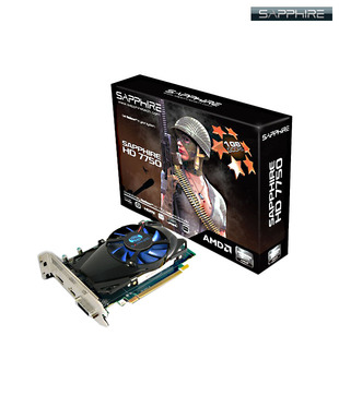 Sapphire HD7750 1GB DDR5  Graphic Card