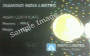Avsar 1Gm Hallmarked Gold Coin
