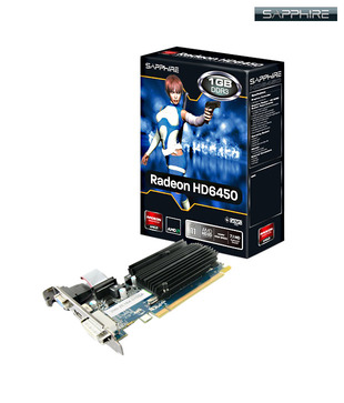 Sapphire HD6450 1GB DDR3  Graphic Card