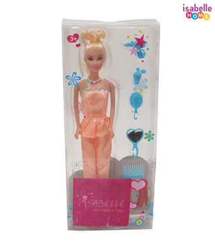 Isabelle Cute Peach Doll With Accessories