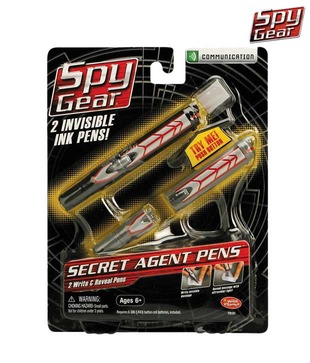 Spy Gear Secret Agen Pen - 2 Pack