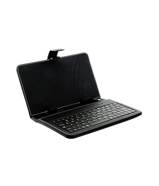 Adcom Universal Leather Keyboard Case for 7inc Tablet