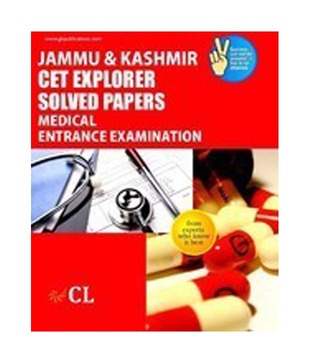 Jammu & Kashmir CET Explorer Solved Papers Medical Entrance Exam.