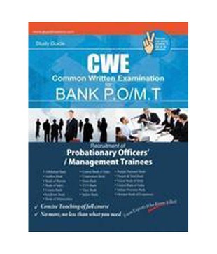 Study Guide CWE Bank P.O/M.T, Specialist Officer