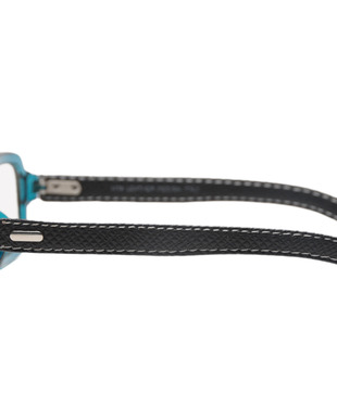 Vita Nifty Leather Temple Optical Frame