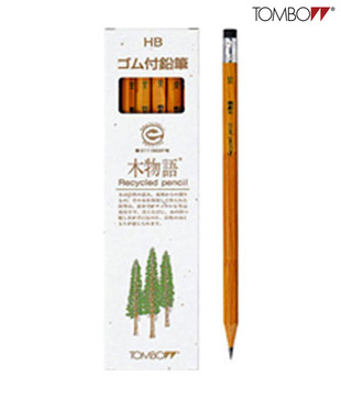 Tombow Recycled Pencil - Fingerjoint With Rubber Tip