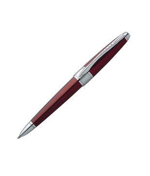 Cross Apogee Titian Red Lacquer Ball Pen (Free Bilt Notebook-B5 Size)
