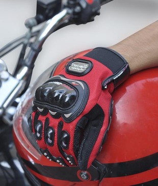 Pro Biker -  Gloves Full - Red