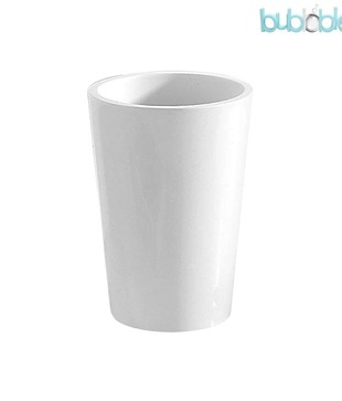 Plumeria  White Tumbler