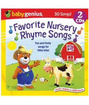 Baby Genius Favourite Nursery Rhyme Songs 2 CDs