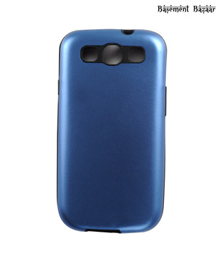 Basement Bazaar Metalic Back Cover Galaxy S3 Blue