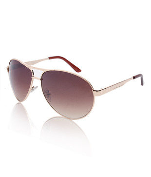 Color Line Sparkling Gold Frame Aviator