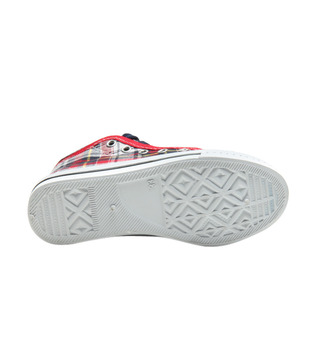 Universal Cute Red & Blue Canvas Shoes