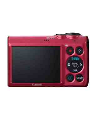 Canon PowerShot A810 16MP Point & Shoot Digital Camera (Red)
