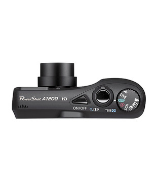 Canon Power Shot A1200 12MP Point & Shoot (Black)(with 4 GB SDHC Card+Charger+Carry Case)