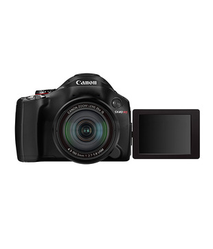 Canon Power Shot SX40 12MP Semi-SLR (Black)(with 4 GB SD Card + Carry Case)