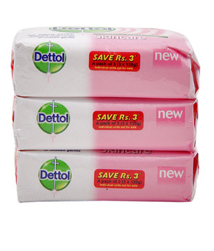Dettol Soap Skincare Set Of 3 (3X120gm)d_Discontinued