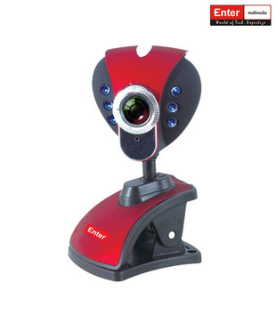 Enter Web camera E-50MP (Red)