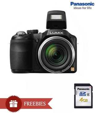 Panasonic Lumix DMC-LZ20 16.1 MP Point & Shoot Camera (Black)