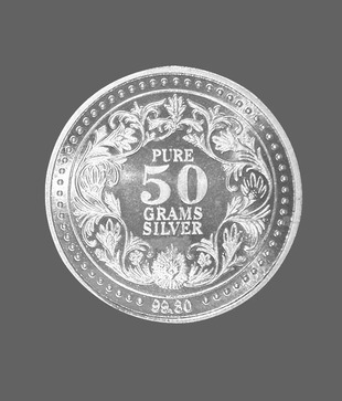 GK Auspicious King George Pure Silver Coin