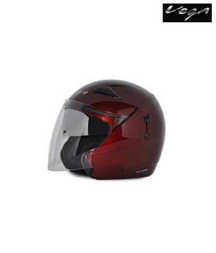 Vega Helmet - Eclipse - Burgundy