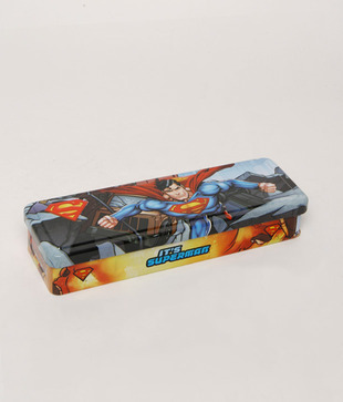 Superman Blue Smart Pencil Box