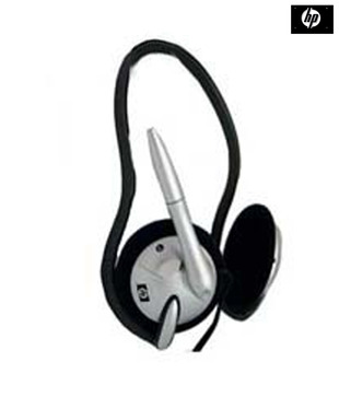 HP Dual earphones + microphone