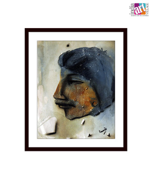 Human Face by Pousali Das (14 x 10 inches)