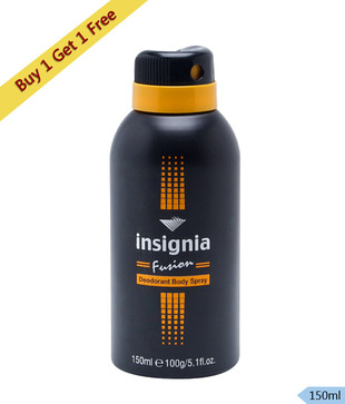 Insignia Fusion Deo Men 150ML (Buy 1 Get 1 Free)