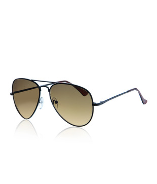 Just Colours Cool Brown Aviator Sunglasses - Buy 1 Get 1 Free
