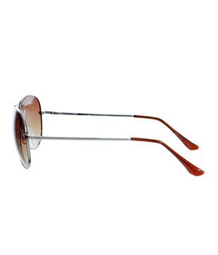 Just Colours Stylish Brown Aviator Sunglasses Combo